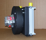 mini air blast oil cooler